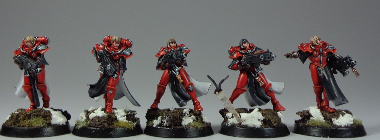 Sisters of Battle Order of the Bloody Rose miniature painting service warhammer painting service warhammer 40k painting service miniature painting services miniature painting commission (3).JPG