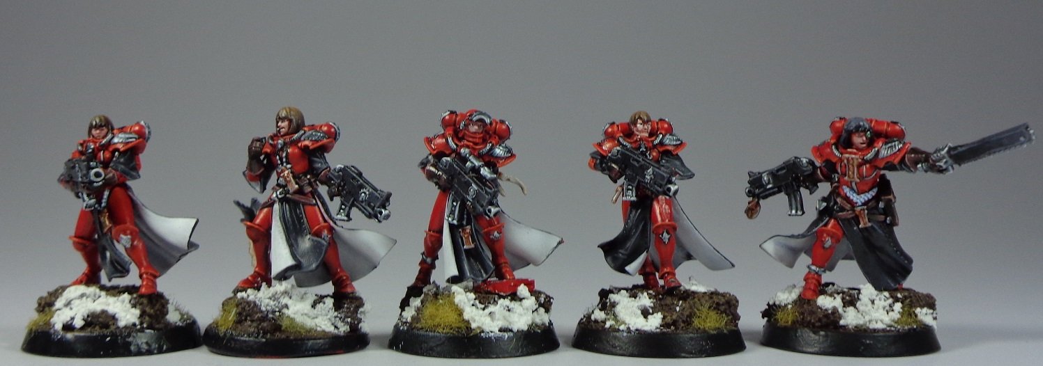 Sisters of Battle Order of the Bloody Rose miniature painting service warhammer painting service warhammer 40k painting service miniature painting services miniature painting commission (4).JPG