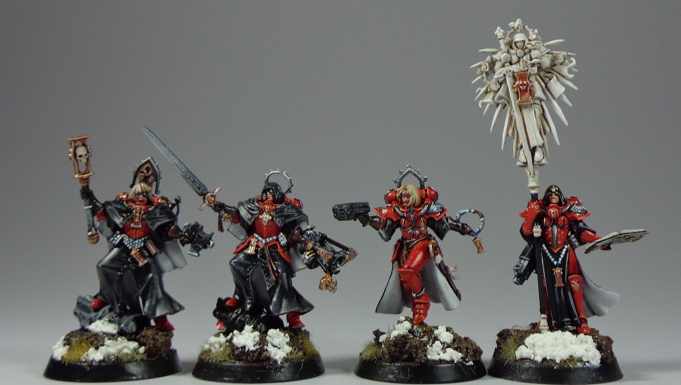Sisters of Battle Order of the Bloody Rose miniature painting service warhammer painting service warhammer 40k painting service miniature painting services miniature painting commission (7).JPG