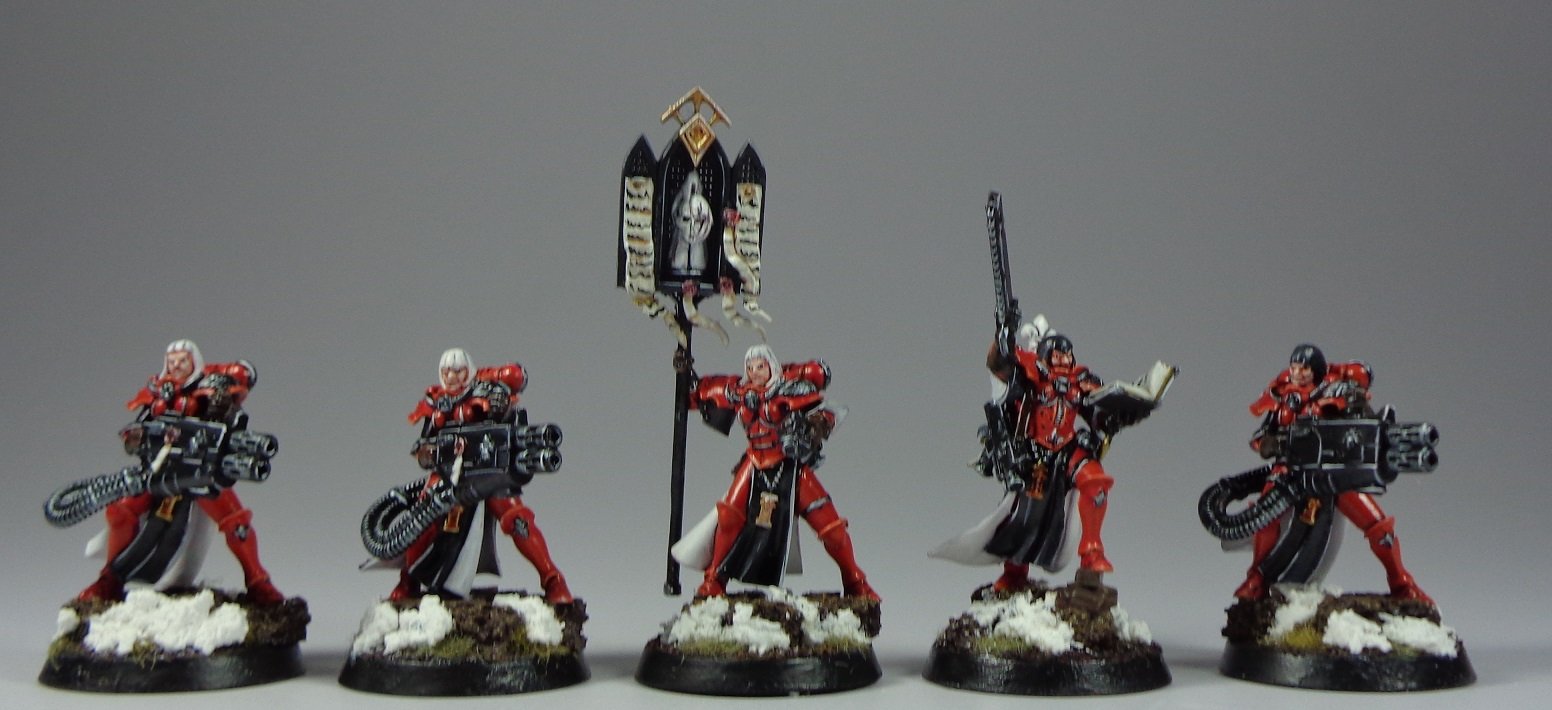 Sisters of Battle Order of the Bloody Rose miniature painting service warhammer painting service warhammer 40k painting service miniature painting services miniature painting commission (9).JPG