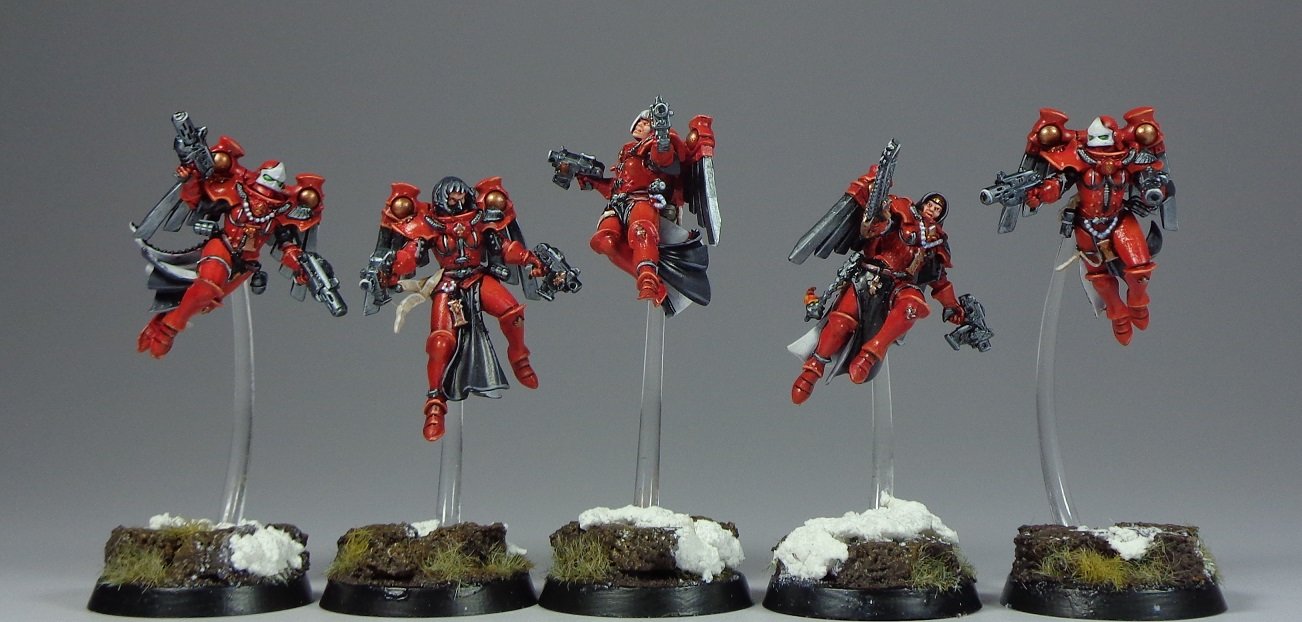 Sisters of Battle Order of the Bloody Rose miniature painting service warhammer painting service warhammer 40k painting service miniature painting services miniature painting commission (10).JPG