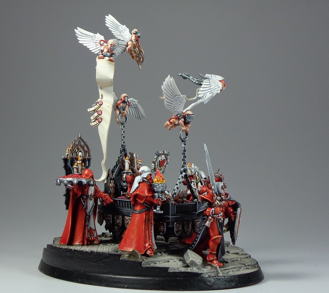 Sisters of Battle Order of the Bloody Rose miniature painting service warhammer painting service warhammer 40k painting service miniature painting services miniature painting commission (13).JPG
