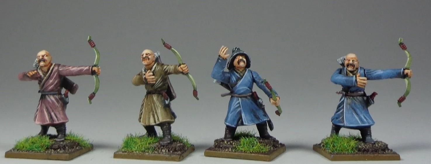 Historical Wargame Miniature Painting a Mongols Army
