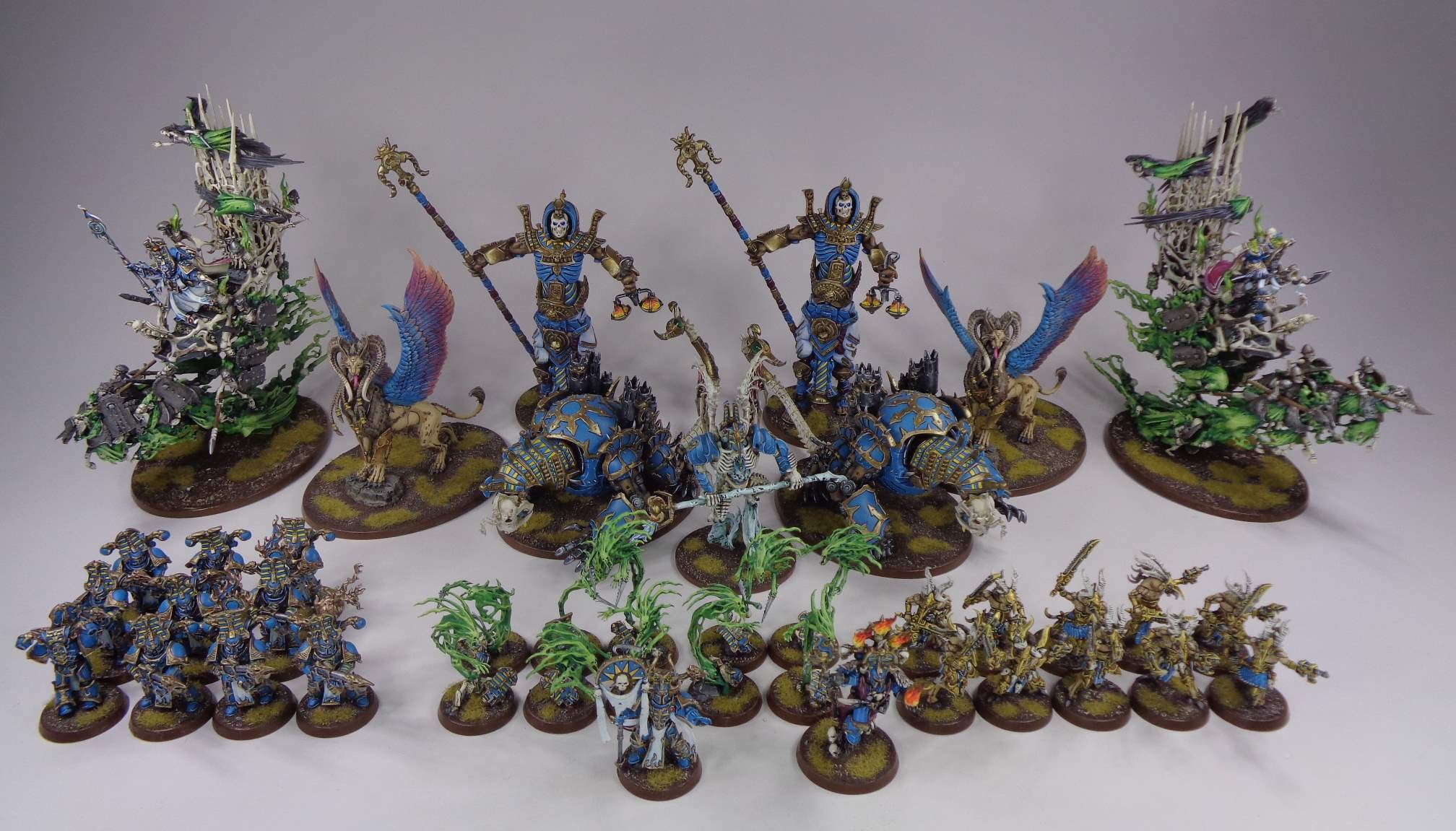 40k - Thousand Sons army - Minis For War Painting Studio