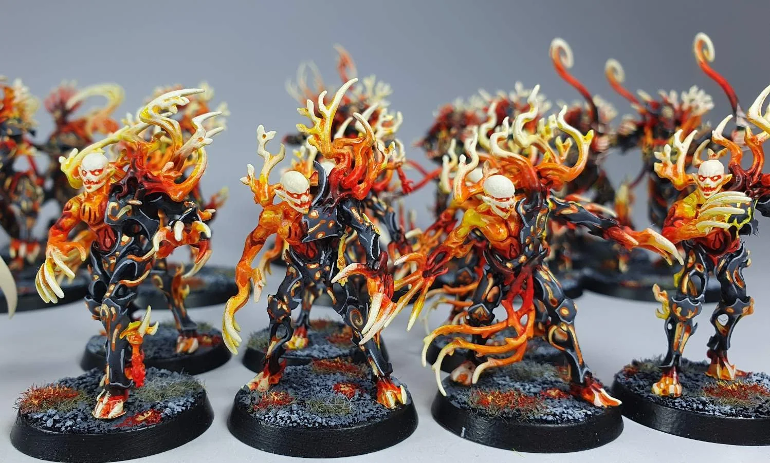 on Fire An Age of Sigmar Painting Commission — Paintedfigs