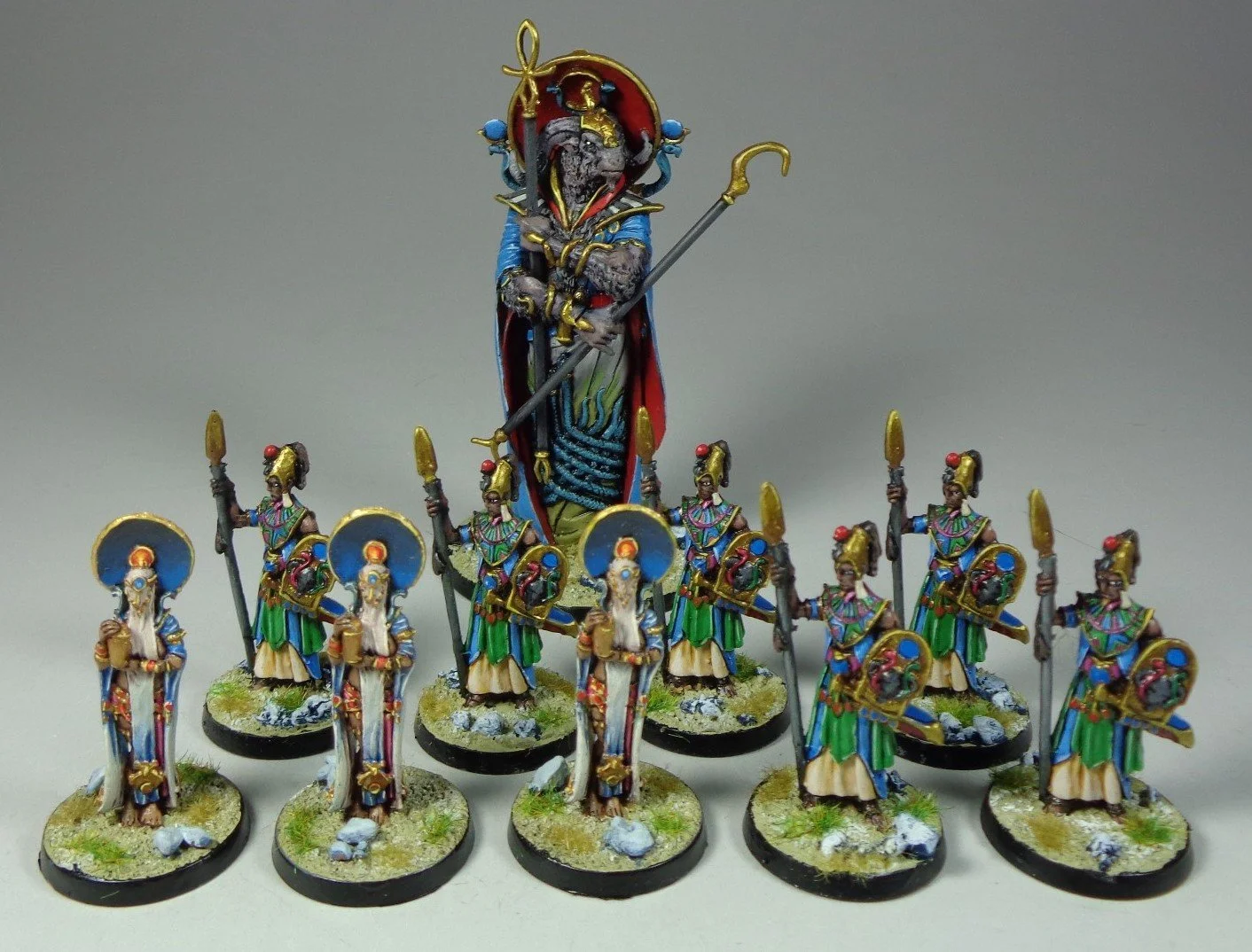 Painting CMON’s Ankh Board Game — Paintedfigs Miniature Painting Service