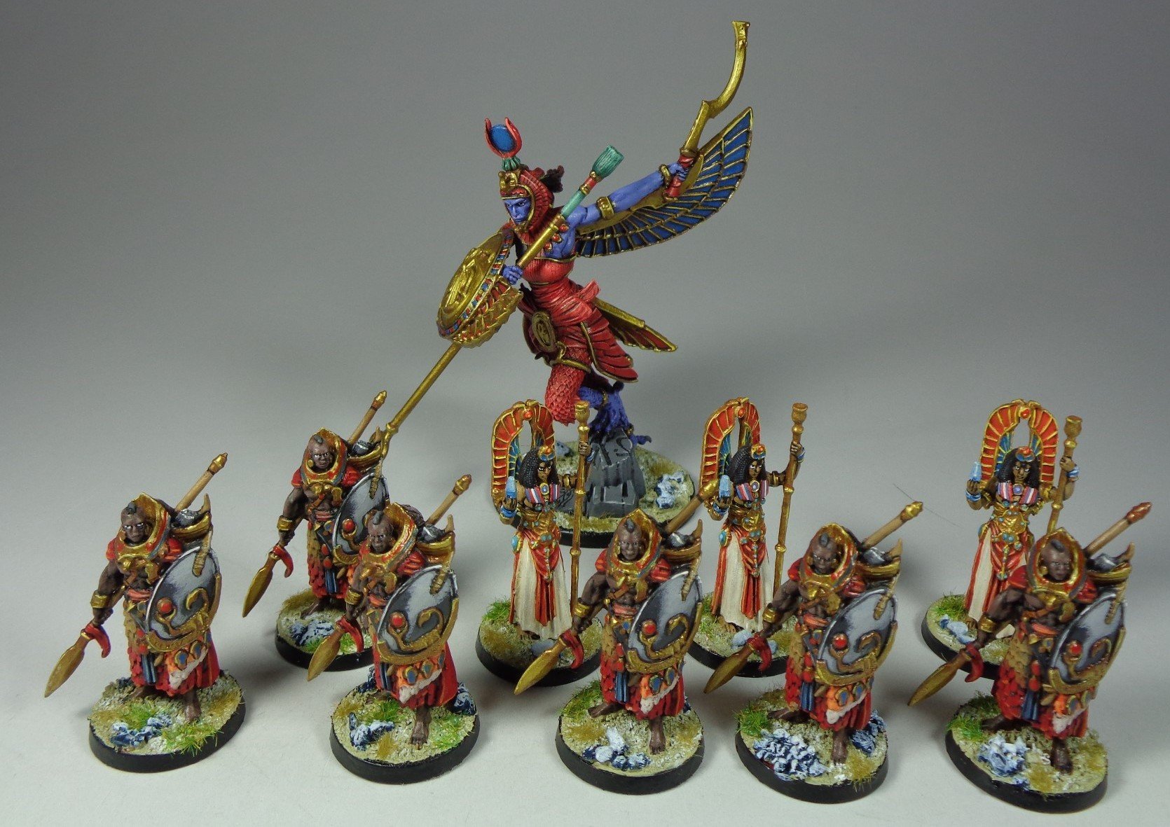 Painting CMON’s Ankh Board Game — Paintedfigs Miniature Painting Service