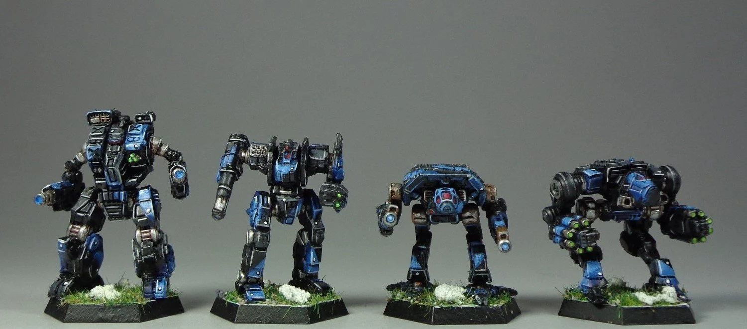 We Painted Too Much Battletech! — Paintedfigs Miniature Painting Service