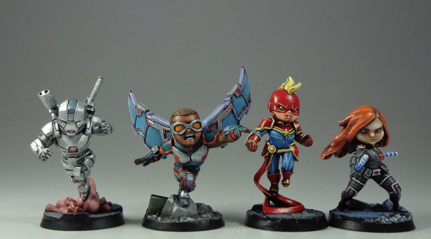 Marvel and X-Men United Miniature Painting Service — Paintedfigs Miniature  Painting Service
