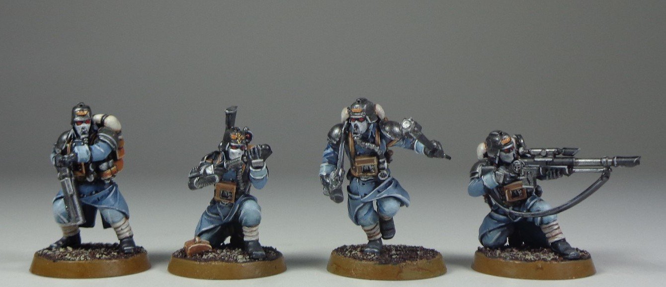 Painting Kill Team Octarius Death Korps of Krieg versus Space Ork