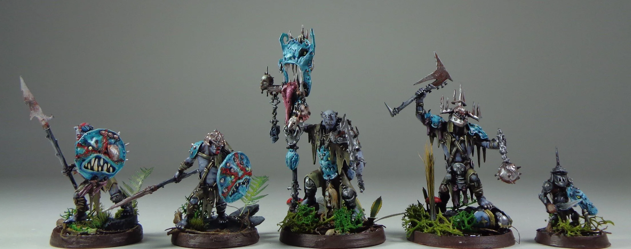 a-kruleboyz-army-with-marshy-basing-paintedfigs-miniature-painting