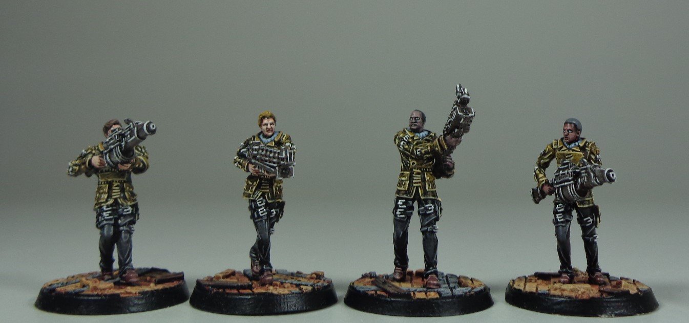 Fallout Miniatures Tank Painting Fallout Wasteland Warfare Miniatures β Paintedfigs Miniature ...