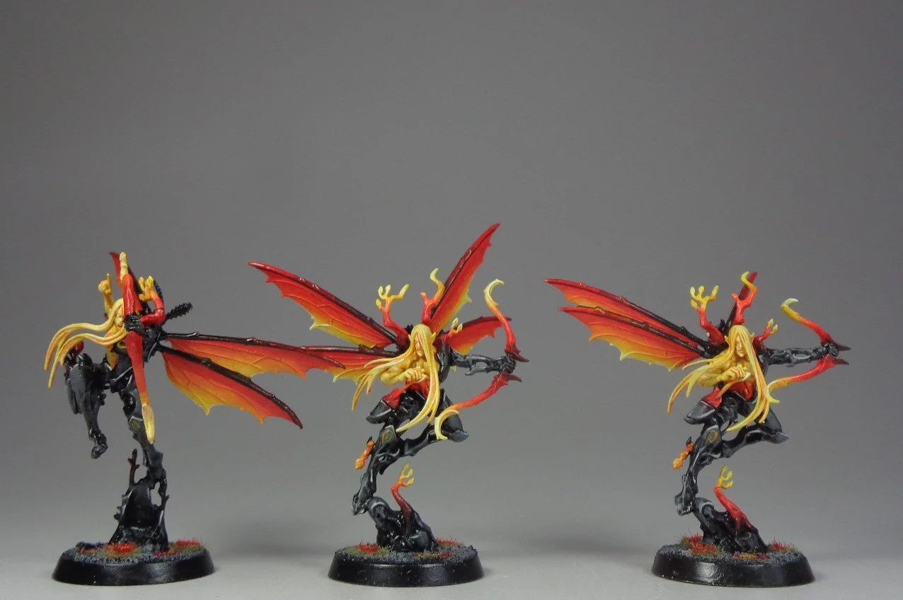 The Sylvaneth Caught Fire (Again) — Paintedfigs Miniature Painting Service