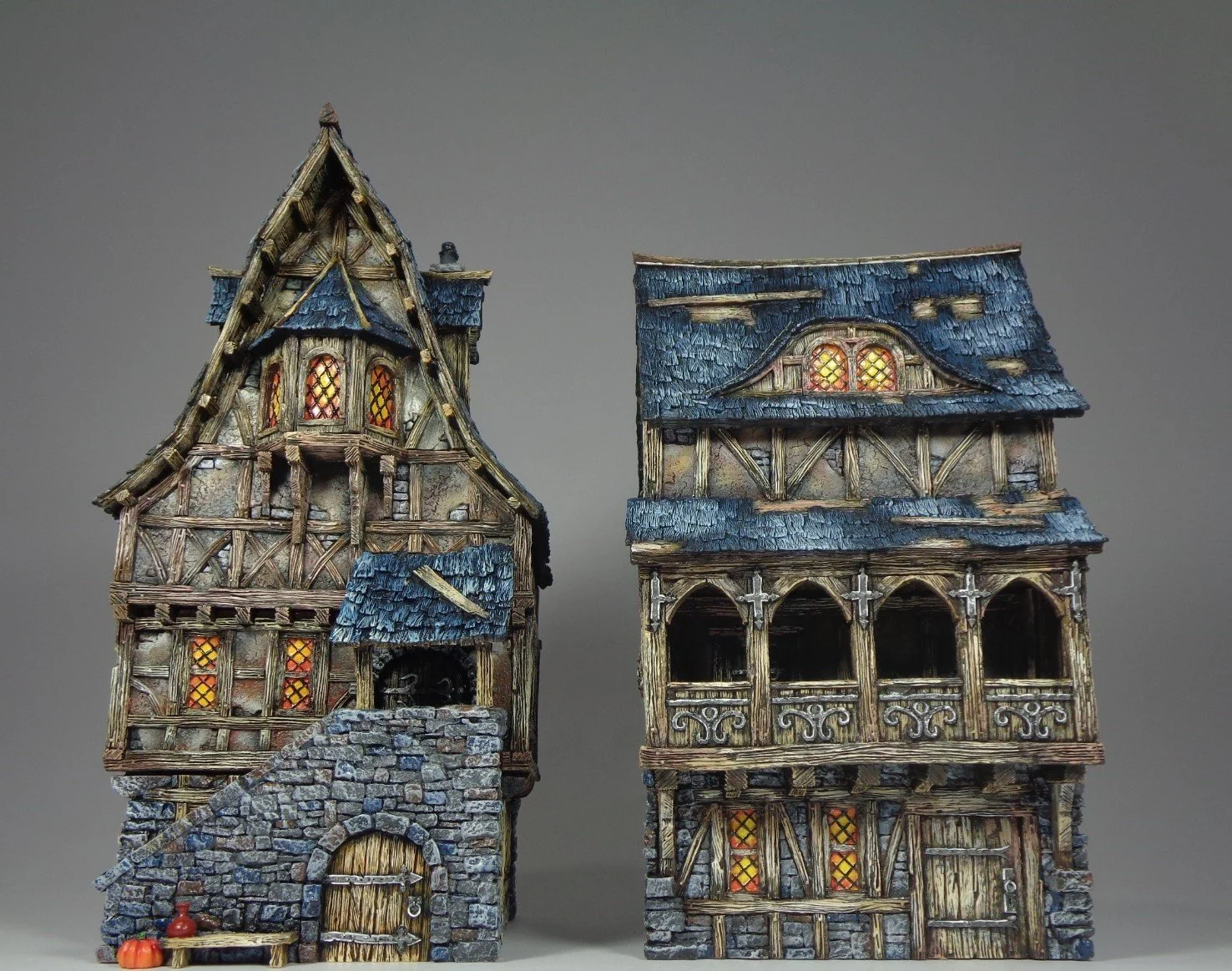 Big Fantasy Buildings Some Tabletop World Miniature Painting Service