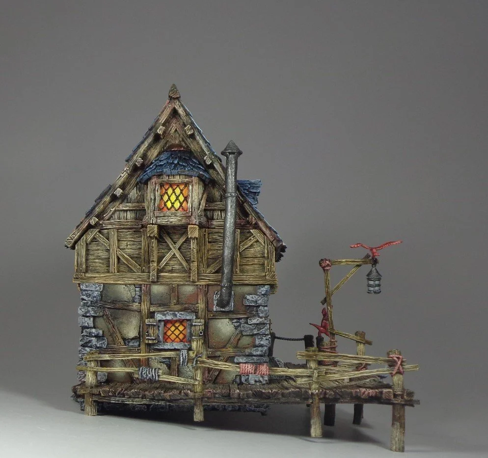 Big Fantasy Buildings Some Tabletop World Miniature Painting Service