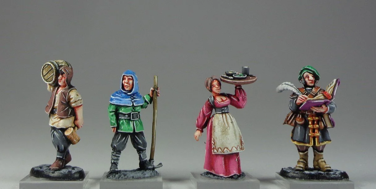 Mainly Peasants Painted Fantasy and Medieval Minis — Paintedfigs