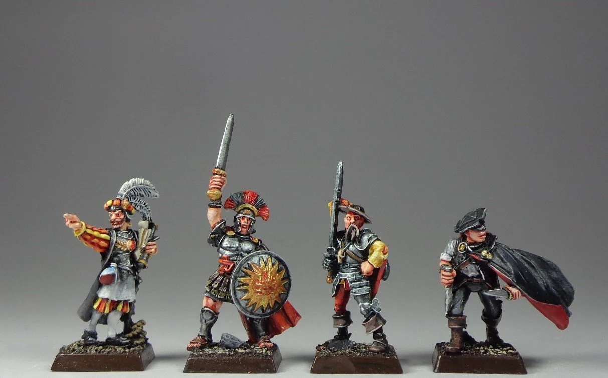 Battle Miniatures Warhammer Fantasy: Classic Dogs of War and More — Paintedfigs Miniature ...