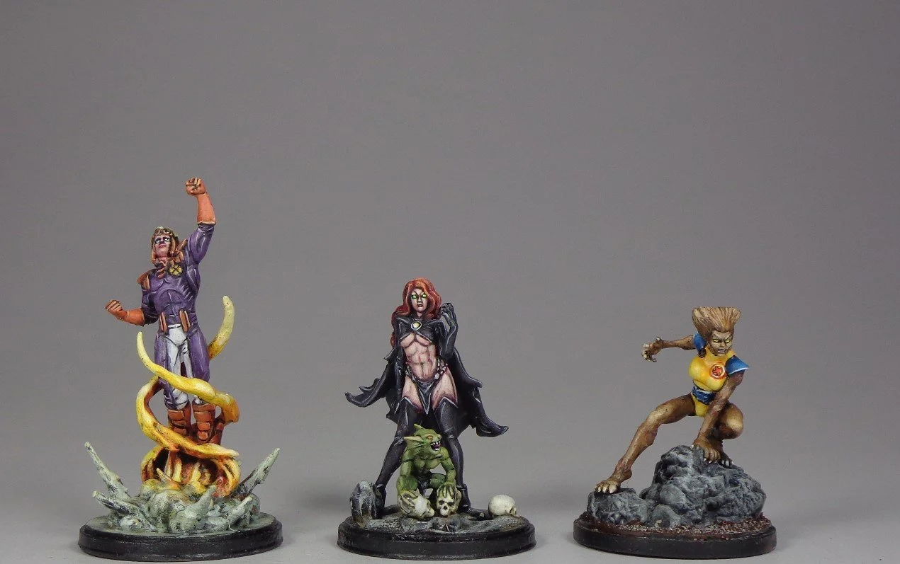 Mujeres Del Tiempo (Fanart De Storm) Sobre Base De 35 Mm De C27 Minis & Terrain - MARVEL CRISIS PROTOCOL - España