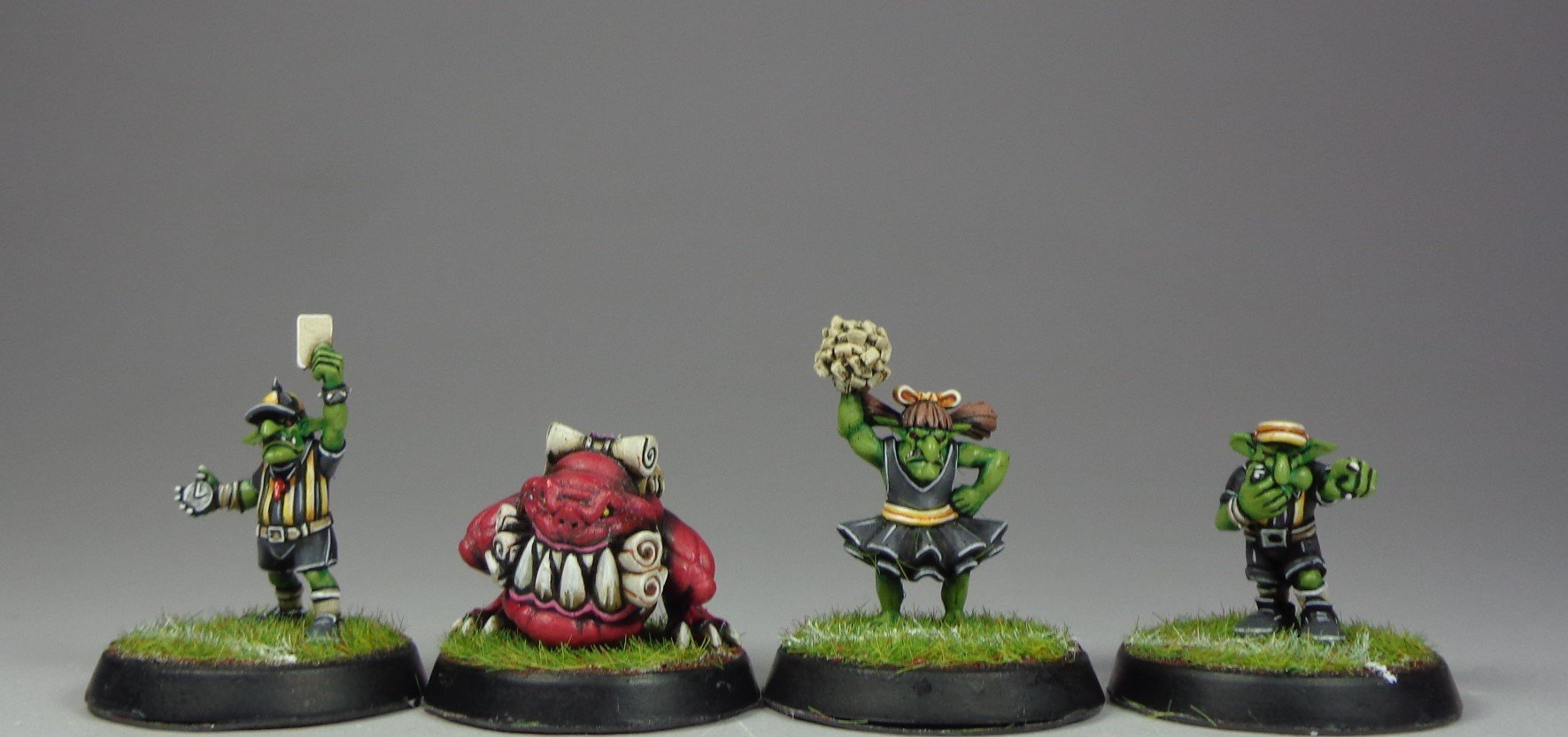 Painting Some Punga Blood Bowl Miniatures — Paintedfigs Miniature