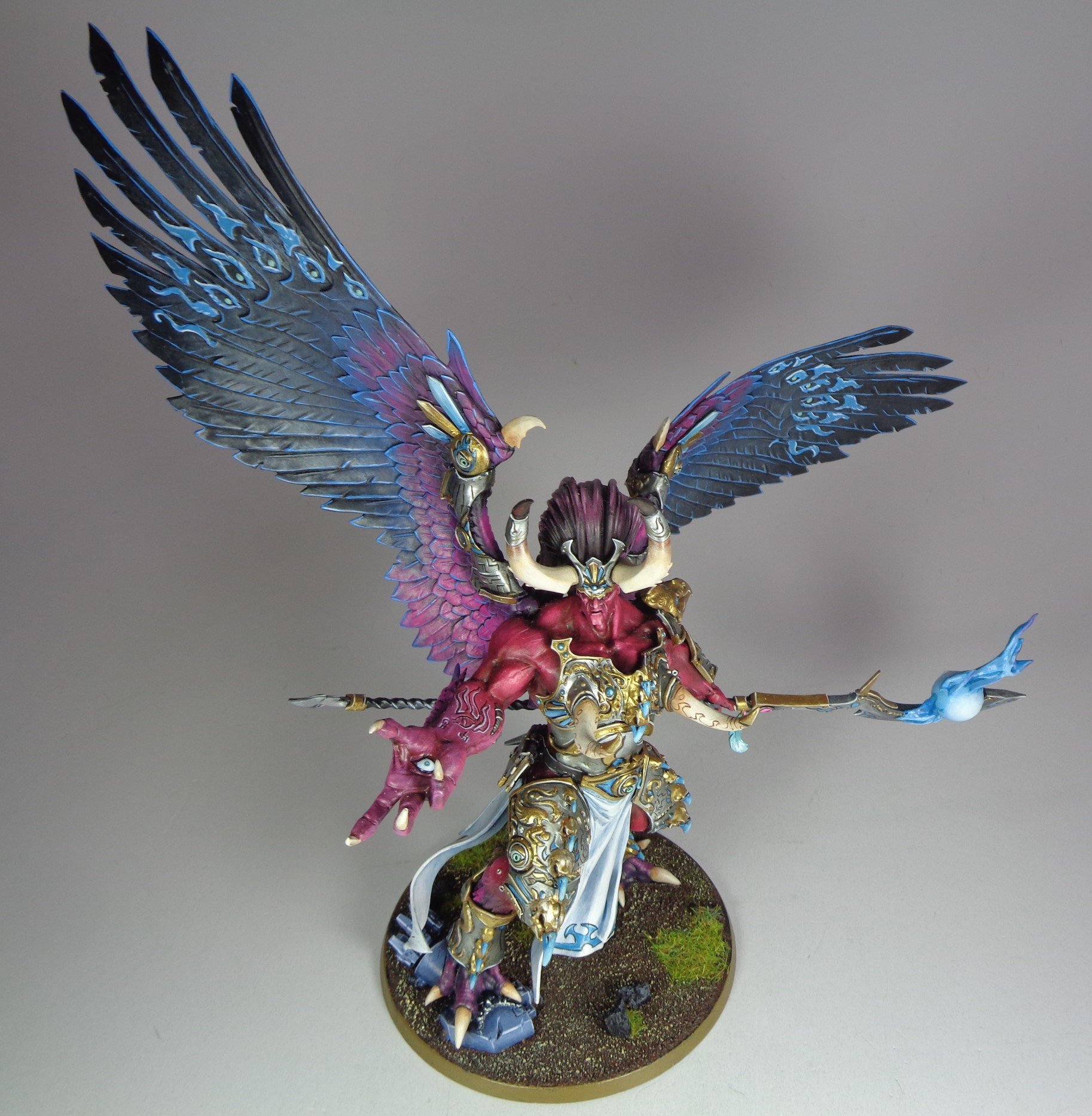 Painting Chaos Bosses at Exhibition Quality — Paintedfigs Miniature ...