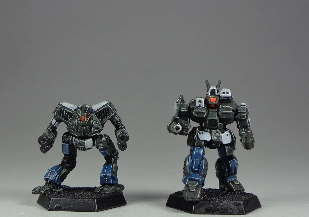 Painting a Horde of Exhibition Quality Battletech — Paintedfigs ...