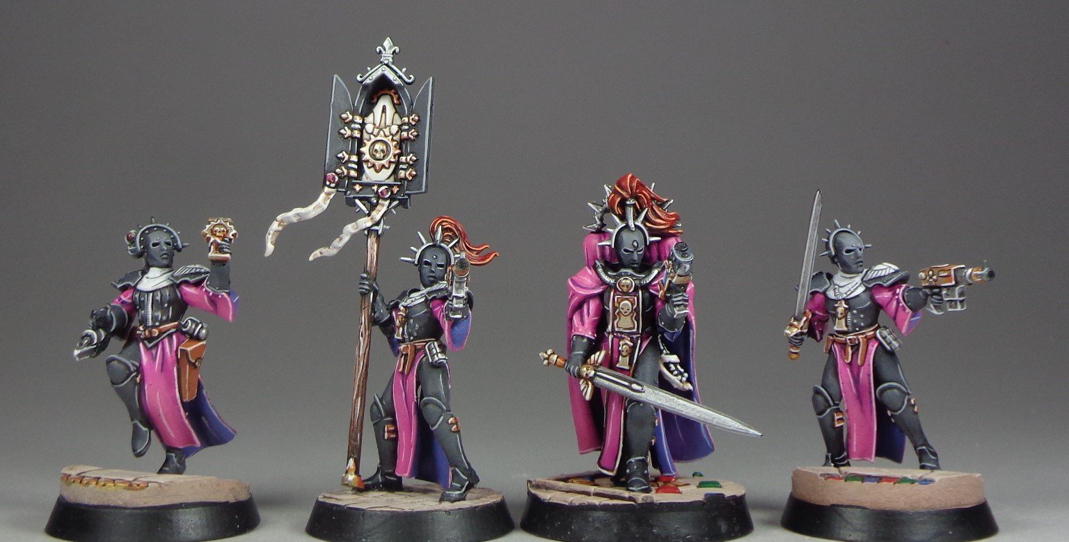 Sisters of Battle Novitiates Kill Team Paintedfigs Miniature Painting Service (11).jpg