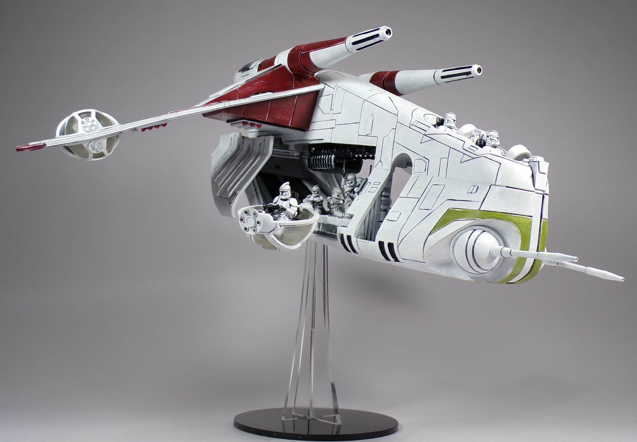 Paintedfigs Star Wars Legion Miniature Painting Service LAAT Republic Gunship (7).jpg