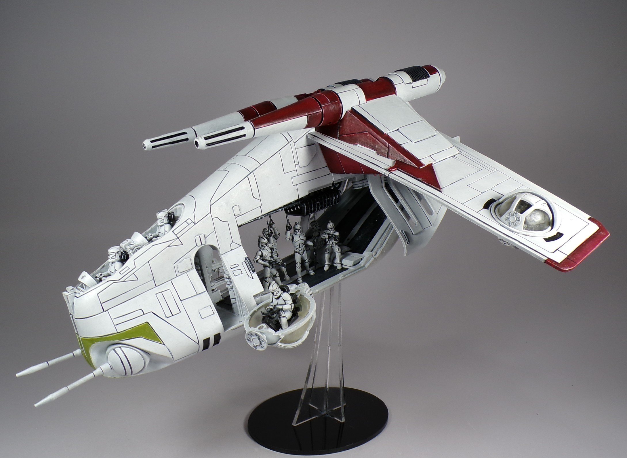 Paintedfigs Star Wars Legion Miniature Painting Service LAAT Republic Gunship (9).jpg