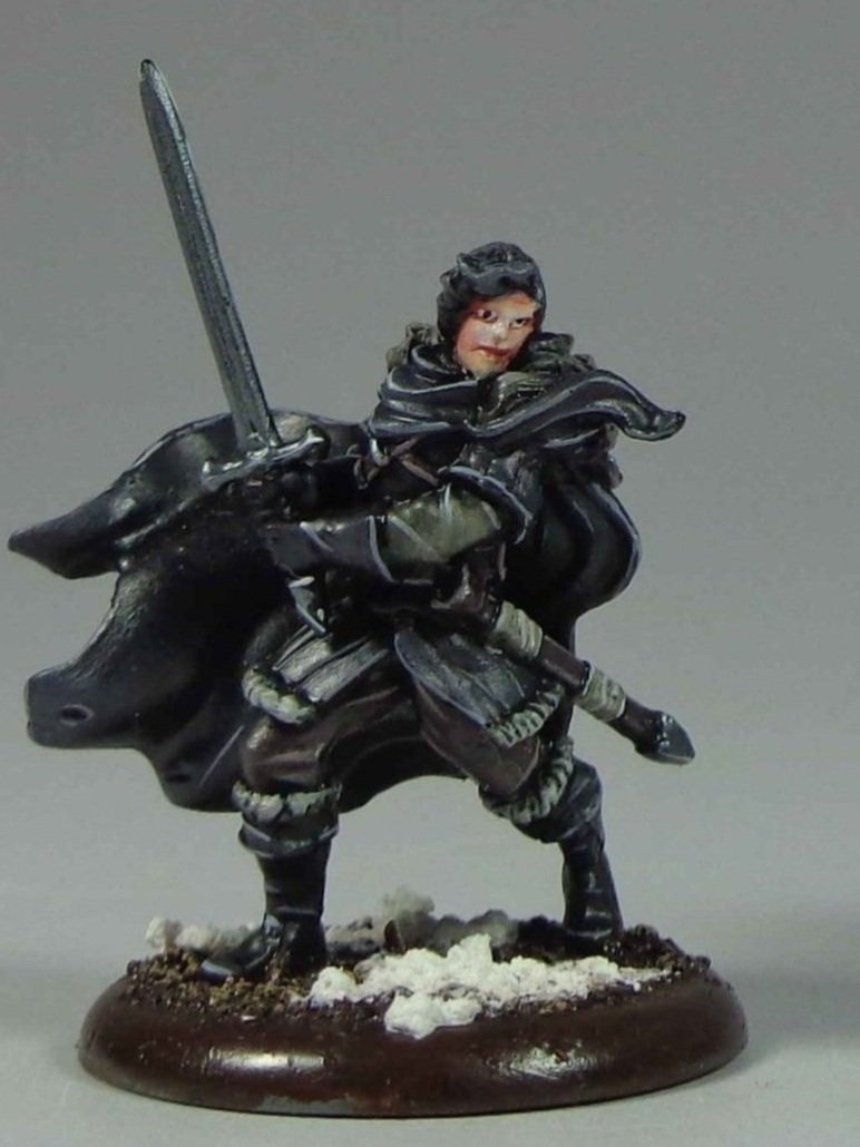 PaintedFigs ASOIAF Miniature Painting Service Jon Snow