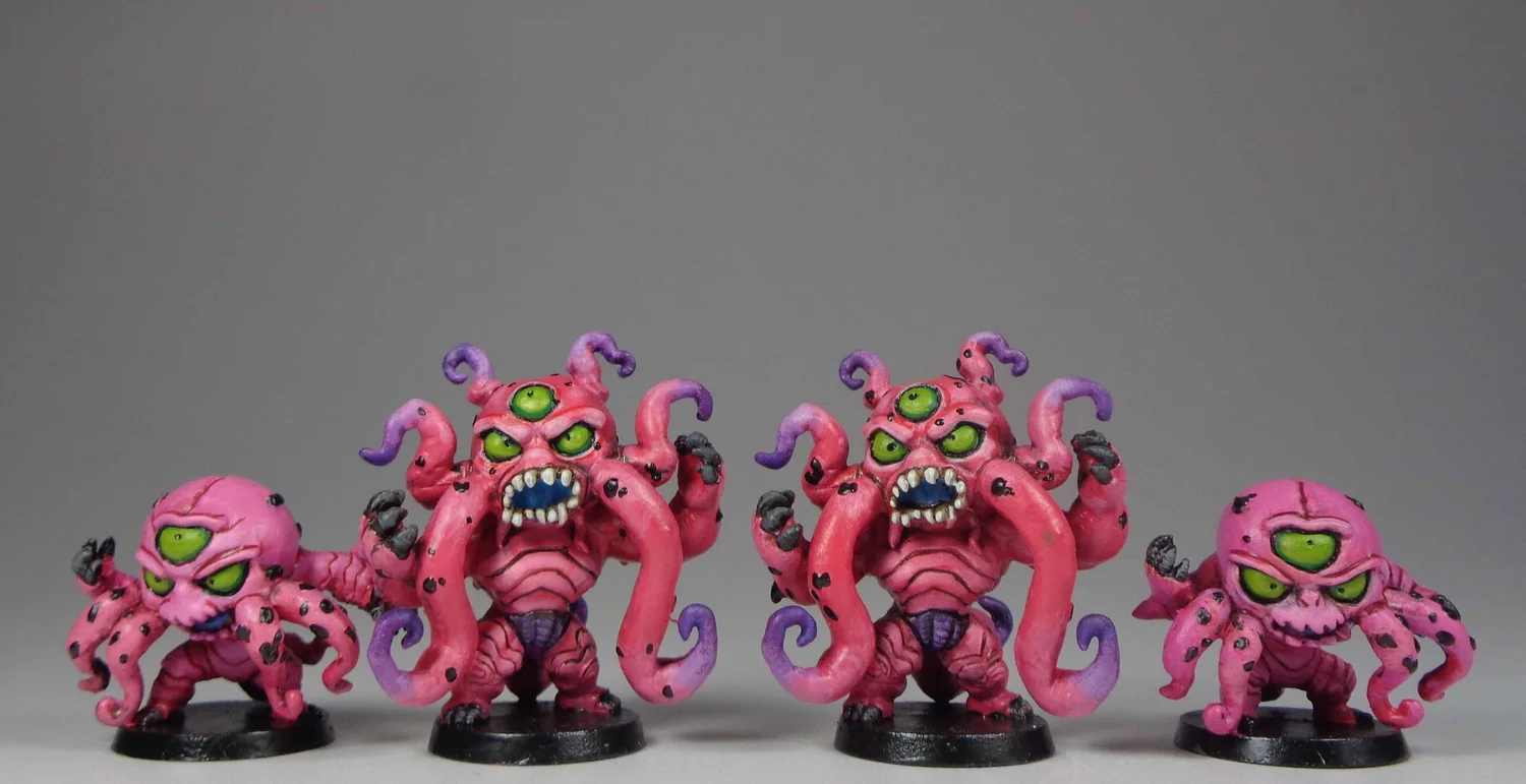 3 Miniature Casuali Starcadia Quest - Nemici Eroi Gioco Da Tavolo Cool Mini Or Not
