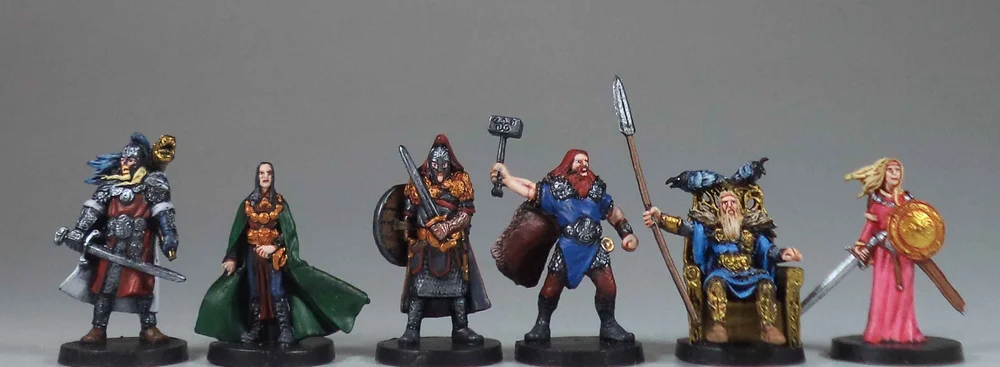 Blood Rage Miniature Painting Service — Paintedfigs Miniature Painting ...