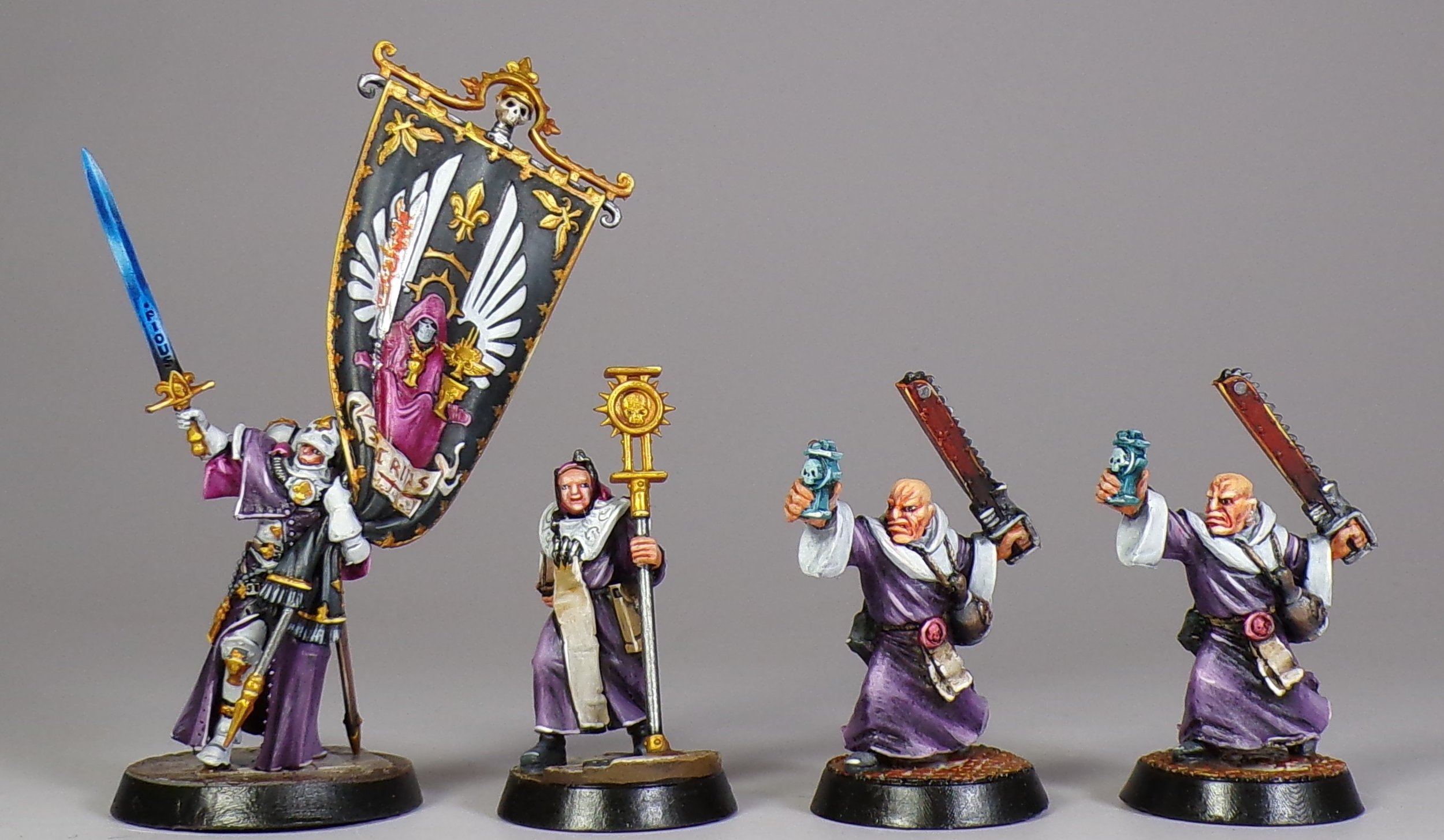 Pink Adepta Sororitas Sisters of Battle Paintedfigs Miniature Painting Sevice (38).jpg