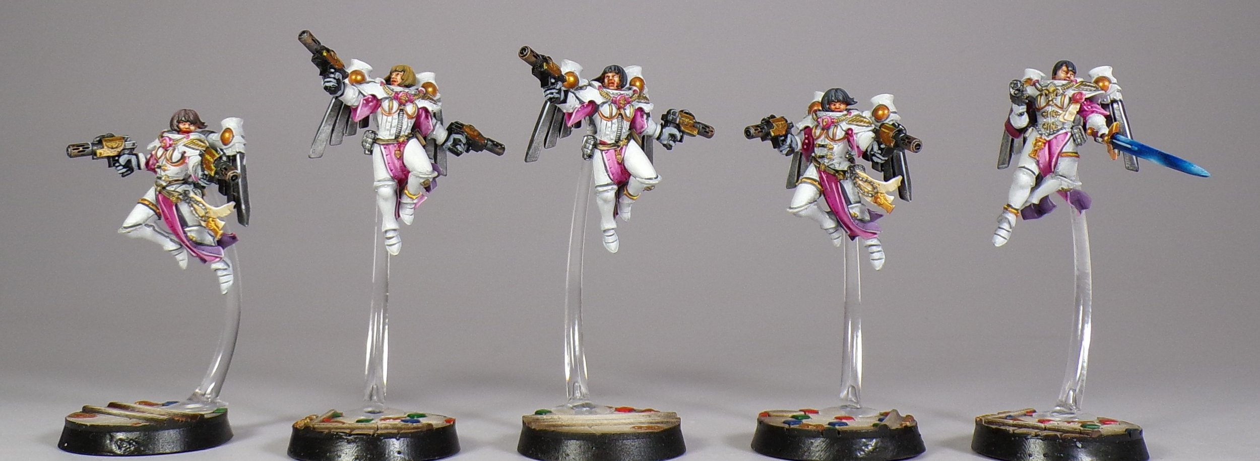 Pink Adepta Sororitas Sisters of Battle Paintedfigs Miniature Painting Sevice (45).jpg