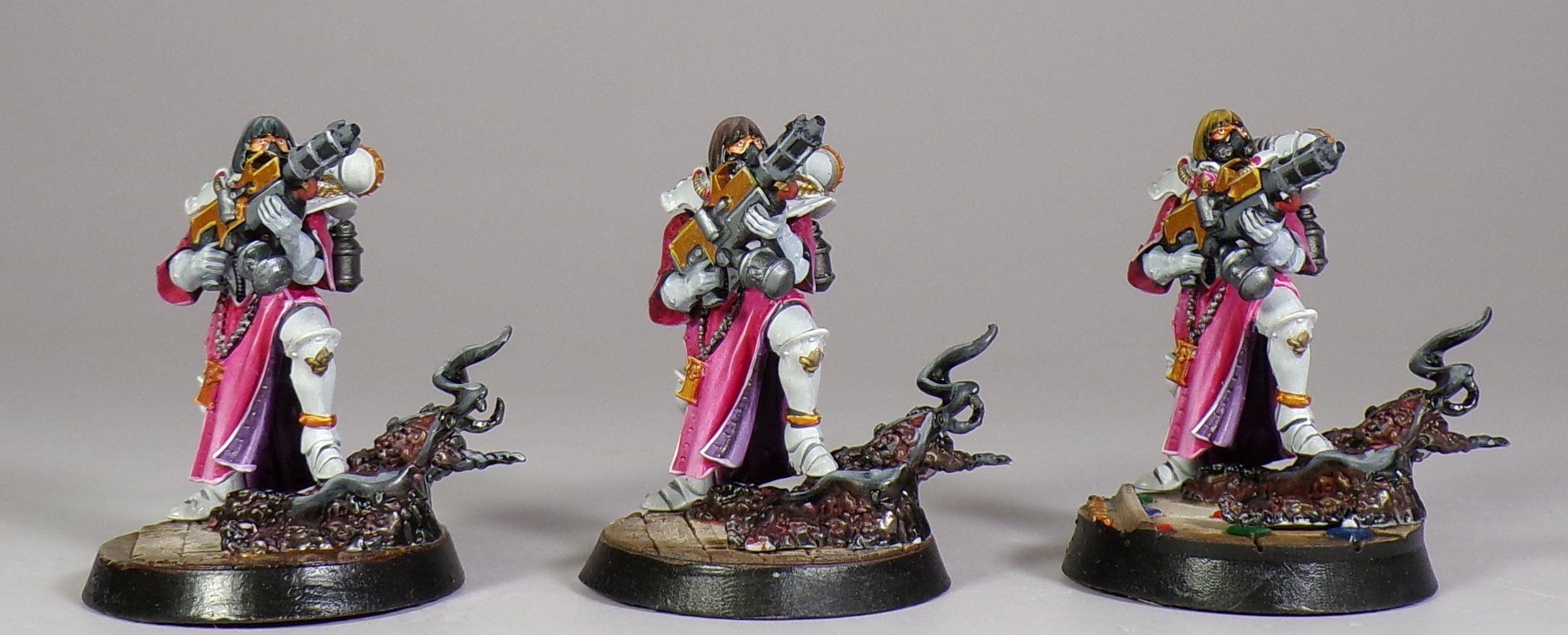 Pink Adepta Sororitas Sisters of Battle Paintedfigs Miniature Painting Sevice (51).jpg