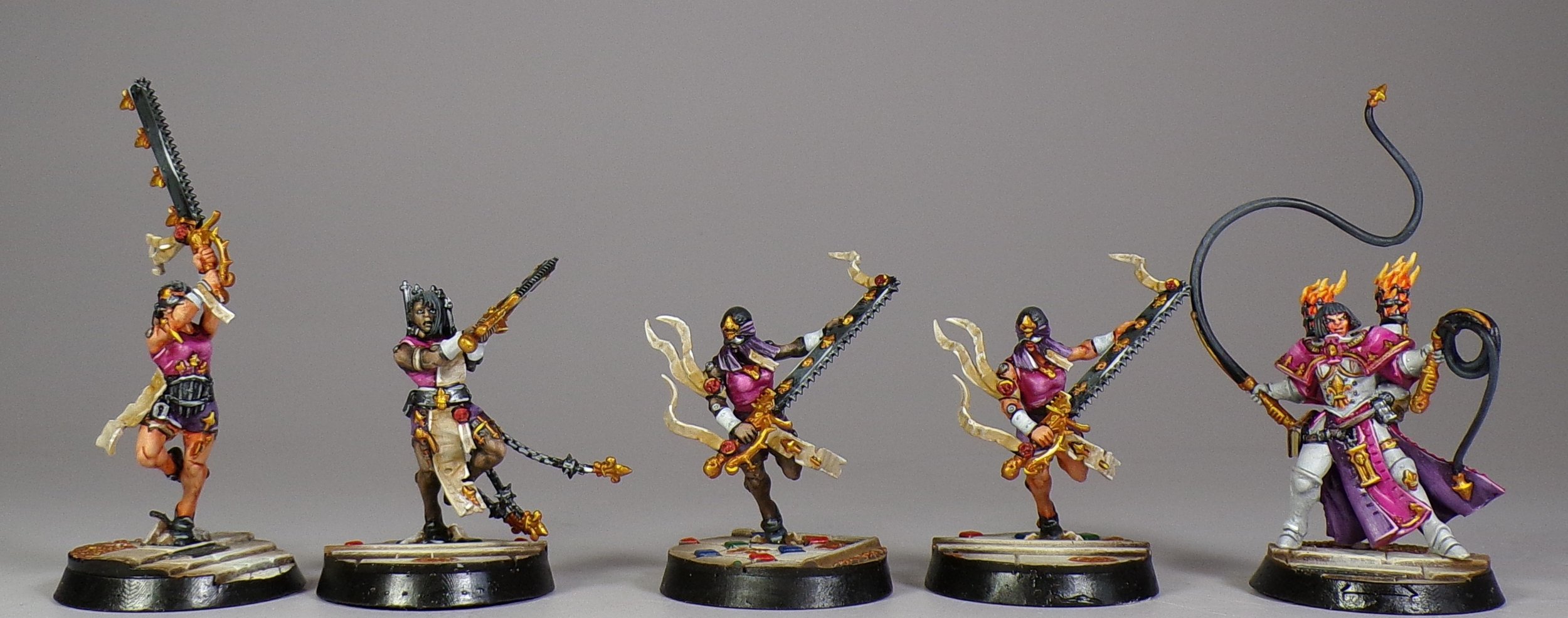Pink Adepta Sororitas Sisters of Battle Paintedfigs Miniature Painting Sevice (5).jpg
