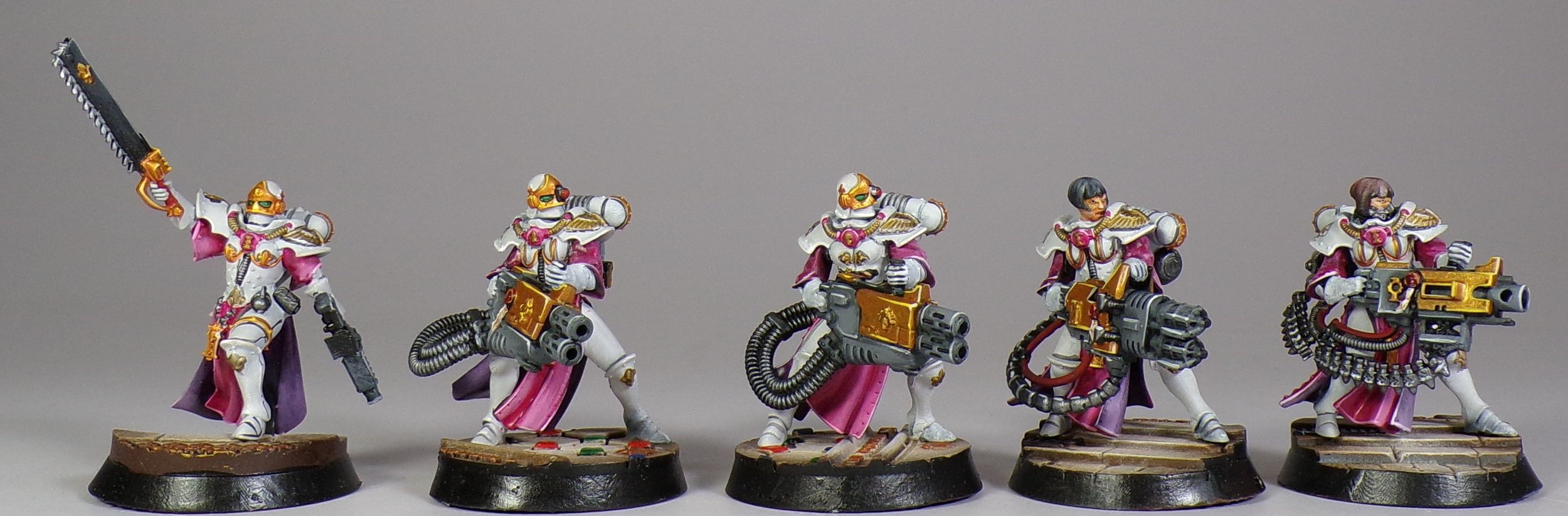 Pink Adepta Sororitas Sisters of Battle Paintedfigs Miniature Painting Sevice (25).jpg