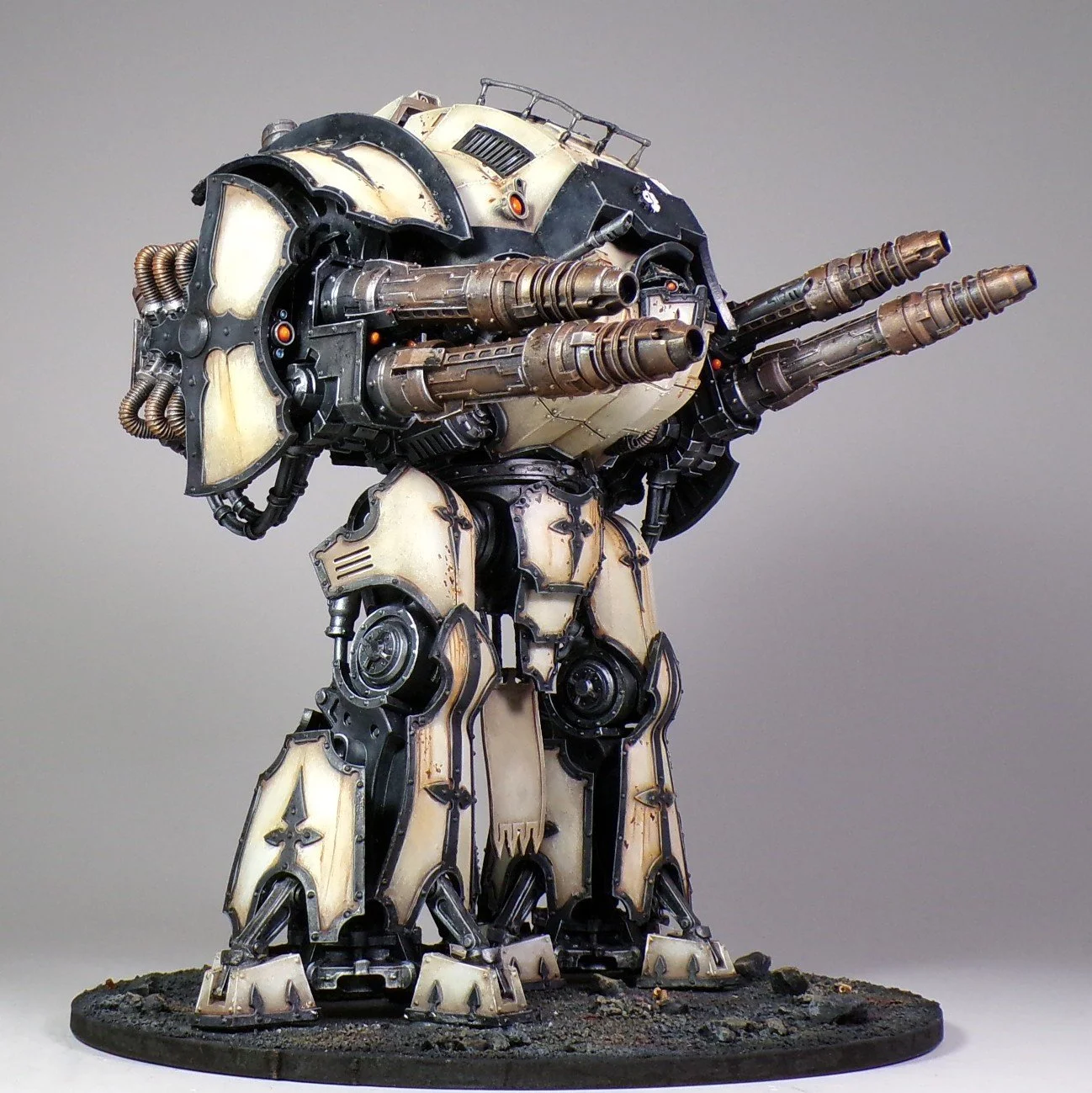 40k: Painting Forgeworld Imperial Knights with Weathering — Paintedfigs ...