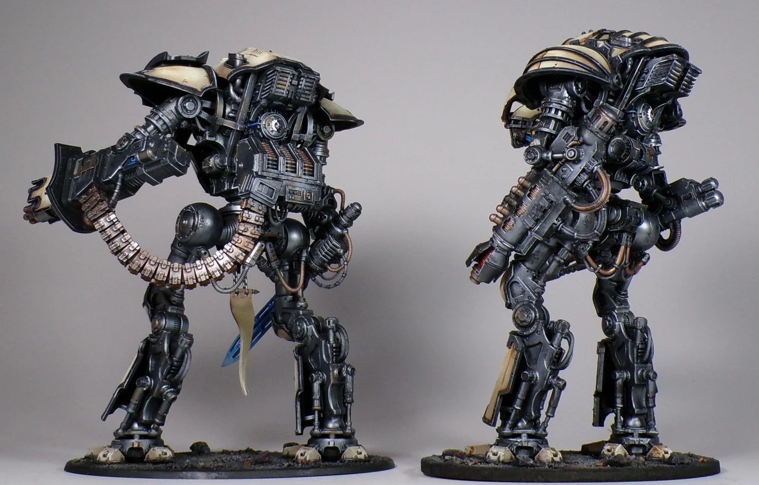 40k: Painting Forgeworld Imperial Knights with Weathering — Paintedfigs ...