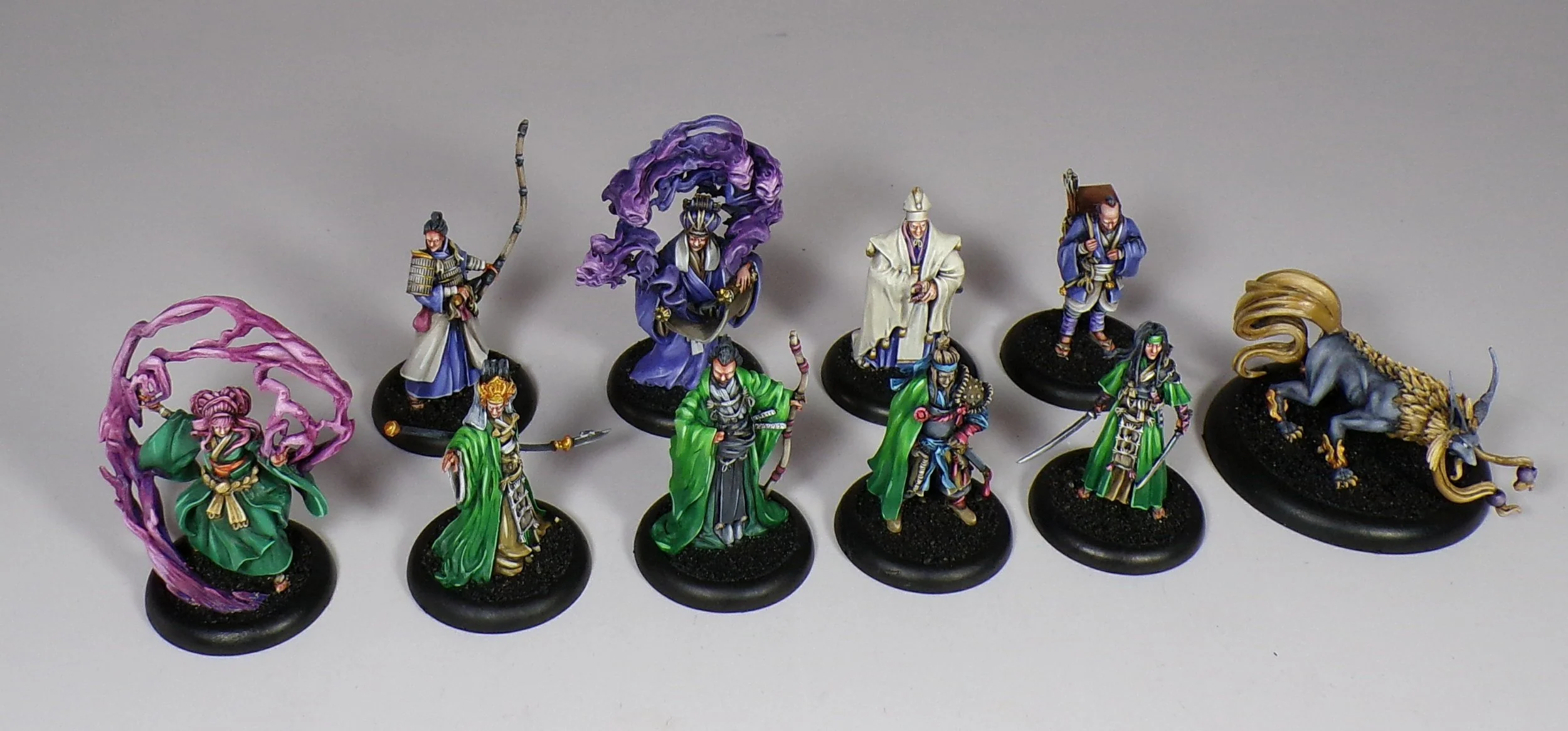 Painting GCT Studios' Bushido Two-Player Starter Set — Paintedfigs ...