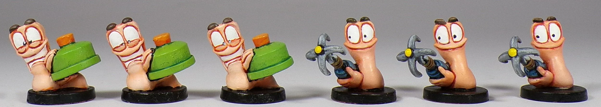 Worms The Board Game painted - Computer Game in Tabletop Form ...