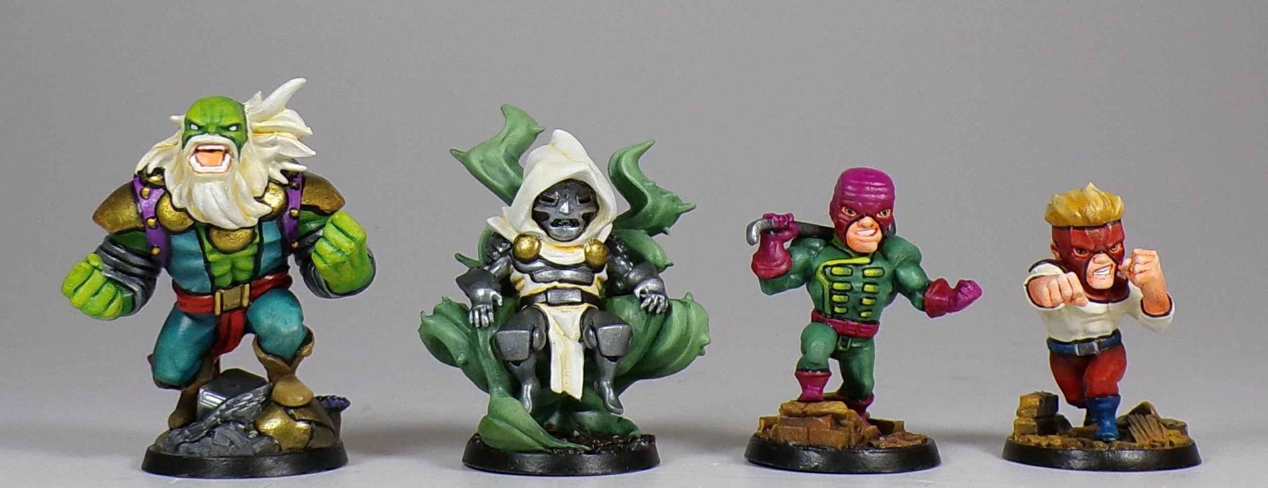 Some new Standard Quality Marvel United minis painted! — Paintedfigs ...