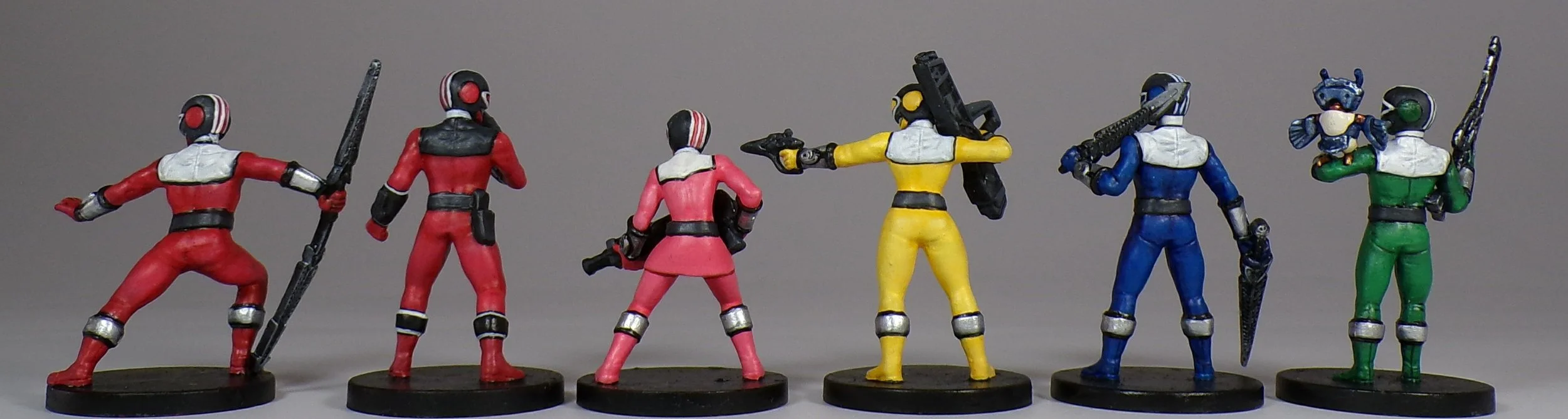 Power Rangers: Heroes of the Grid painted! — Paintedfigs Miniature ...