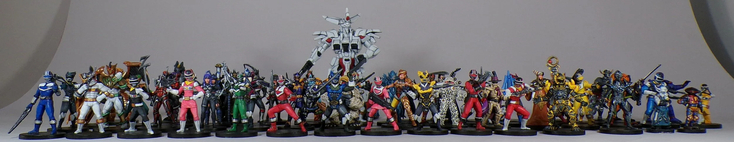 Power Rangers: Heroes of the Grid painted! — Paintedfigs Miniature ...