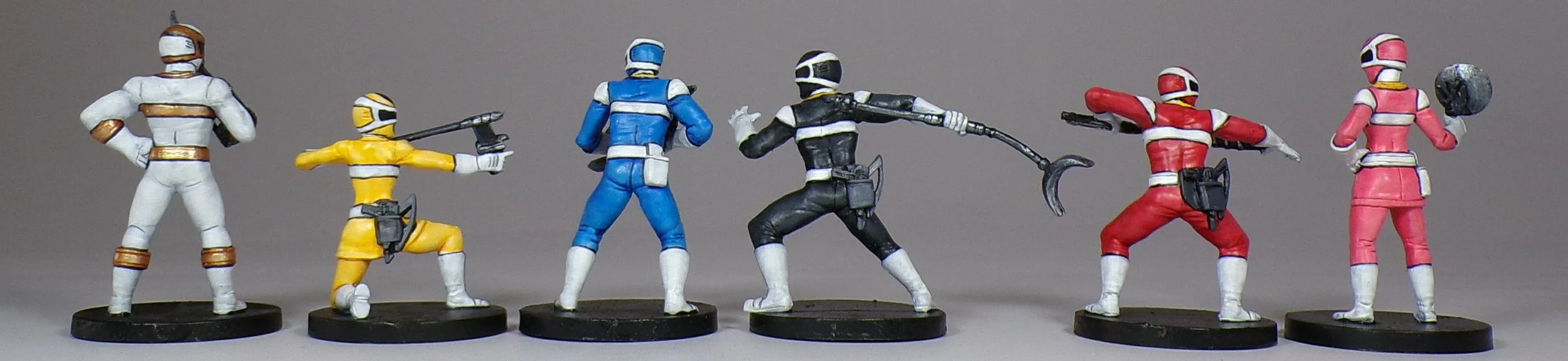 Power Rangers: Heroes of the Grid painted! — Paintedfigs Miniature ...