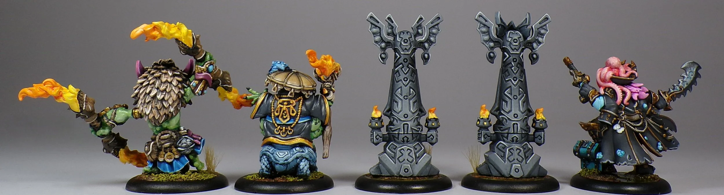 Warmachine Southern Kriefs Fire Tongue Warriors and Brineblood Marauders PaintedFigs Miniature Painting Service (2).jpg