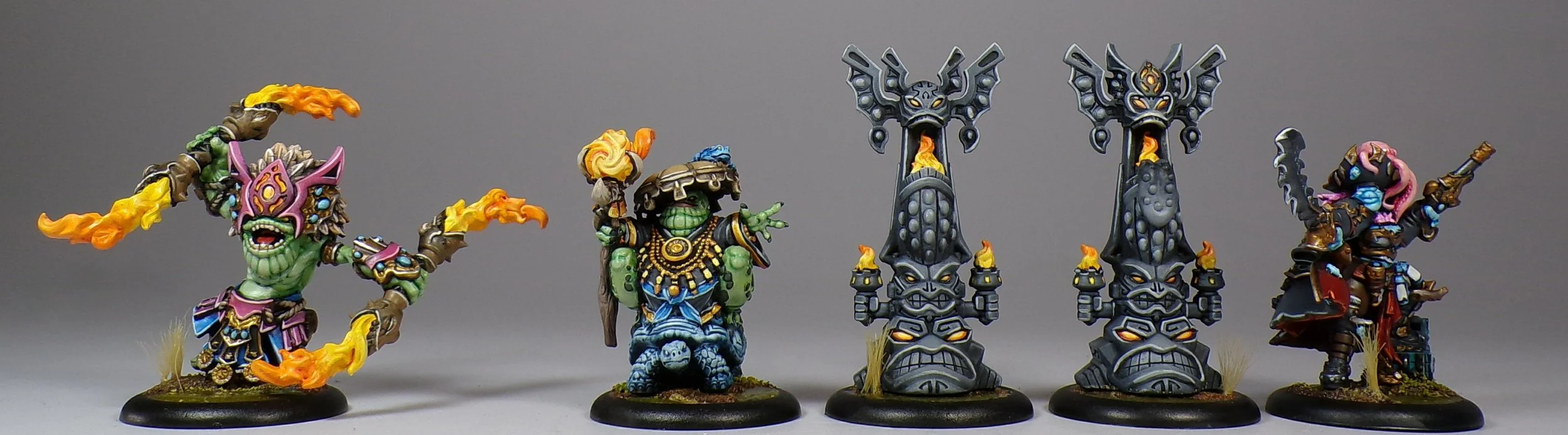 Warmachine Southern Kriefs Fire Tongue Warriors and Brineblood Marauders PaintedFigs Miniature Painting Service (1).jpg