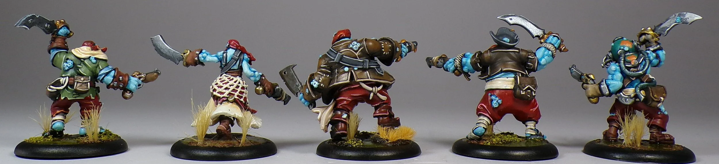 Warmachine Southern Kriefs Fire Tongue Warriors and Brineblood Marauders PaintedFigs Miniature Painting Service (8).jpg