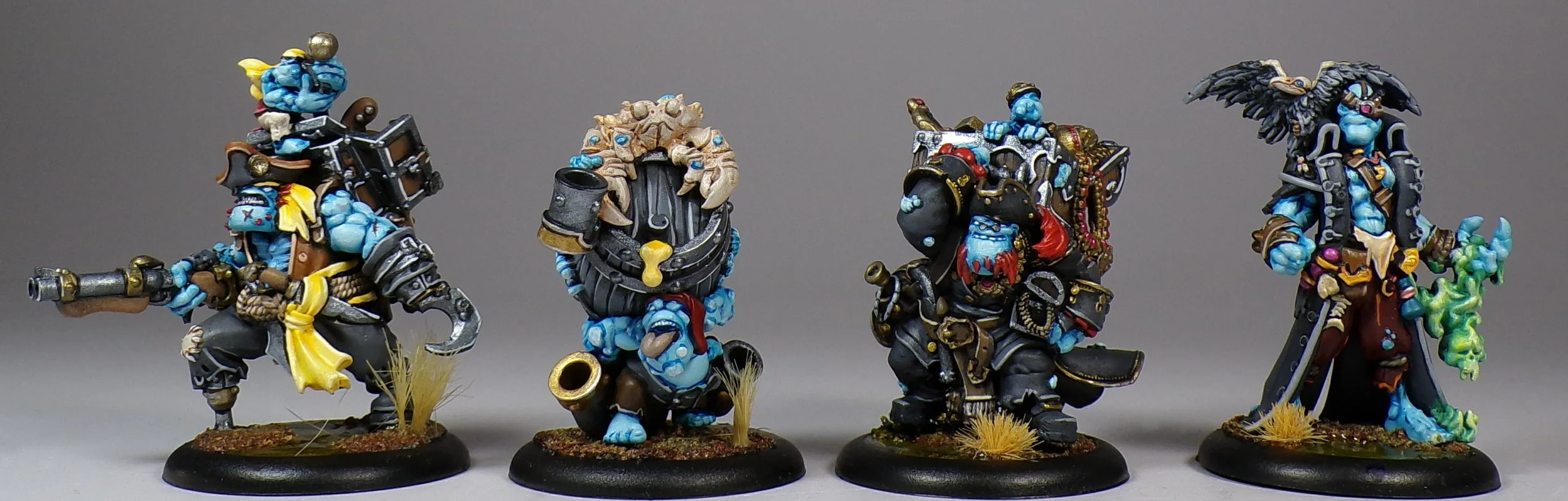 Warmachine Southern Kriefs Fire Tongue Warriors and Brineblood Marauders PaintedFigs Miniature Painting Service (11).jpg