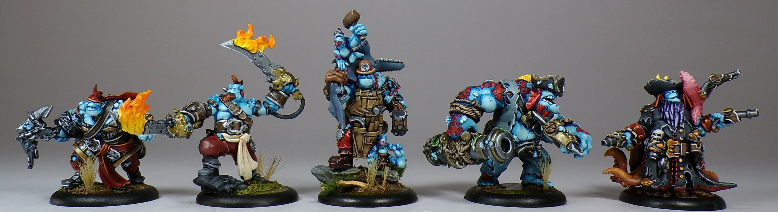 Warmachine Southern Kriefs Fire Tongue Warriors and Brineblood Marauders PaintedFigs Miniature Painting Service (16).jpg