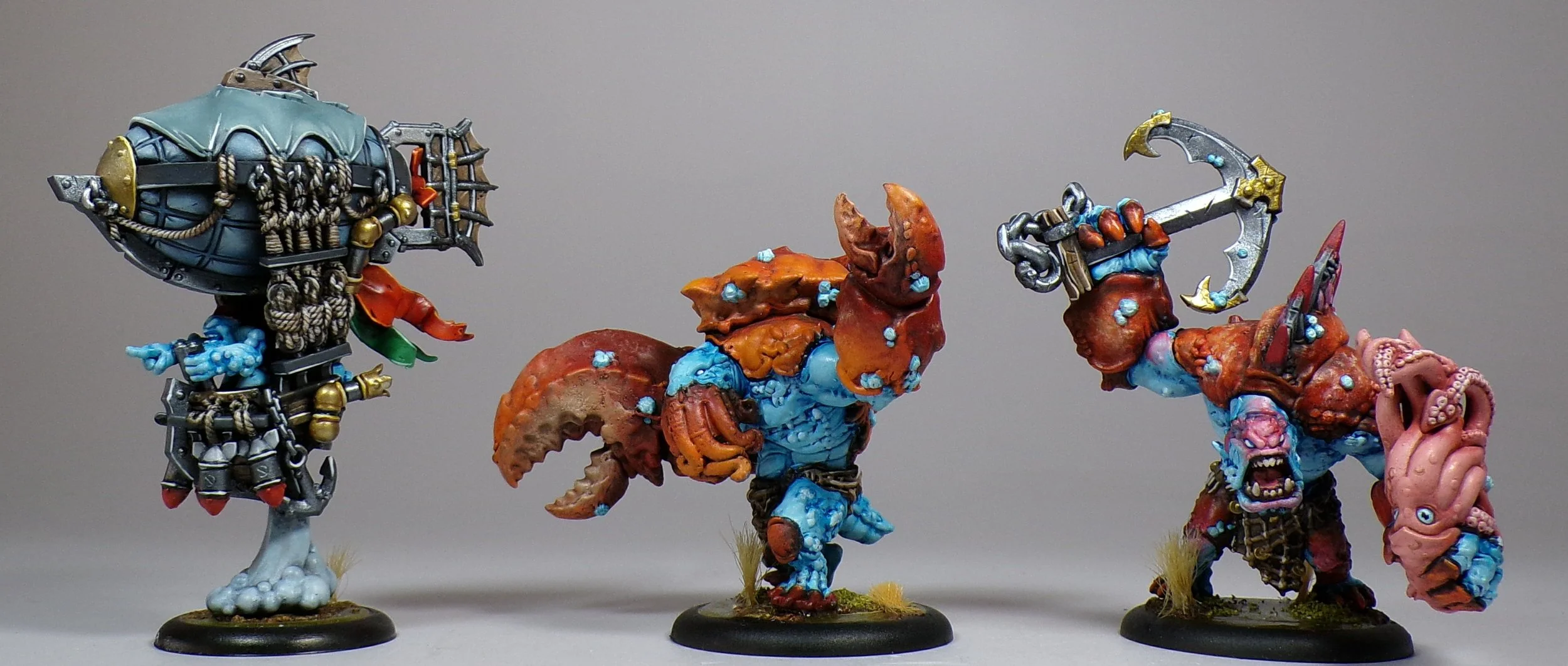 Warmachine Southern Kriefs Fire Tongue Warriors and Brineblood Marauders PaintedFigs Miniature Painting Service (26).jpg